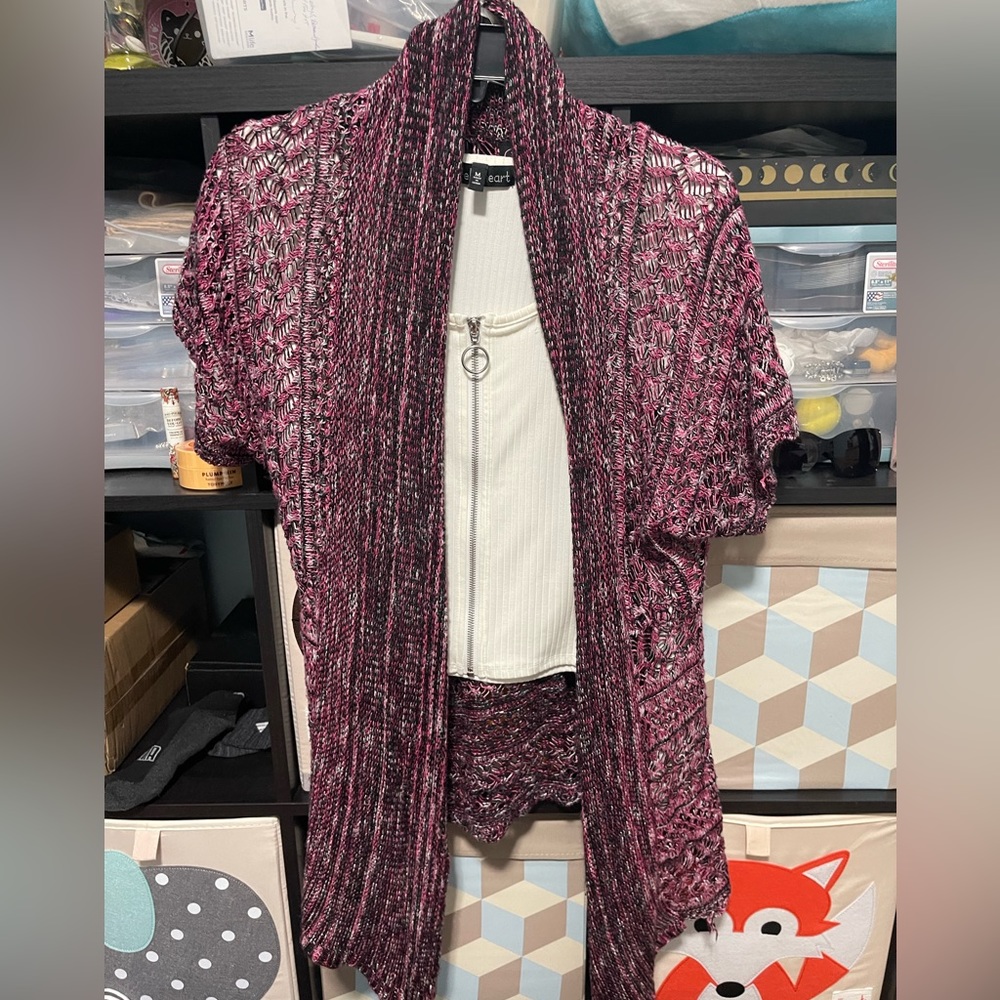 High Low Knot cardigan